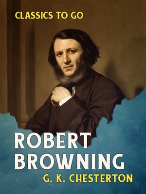 cover image of Robert Browning